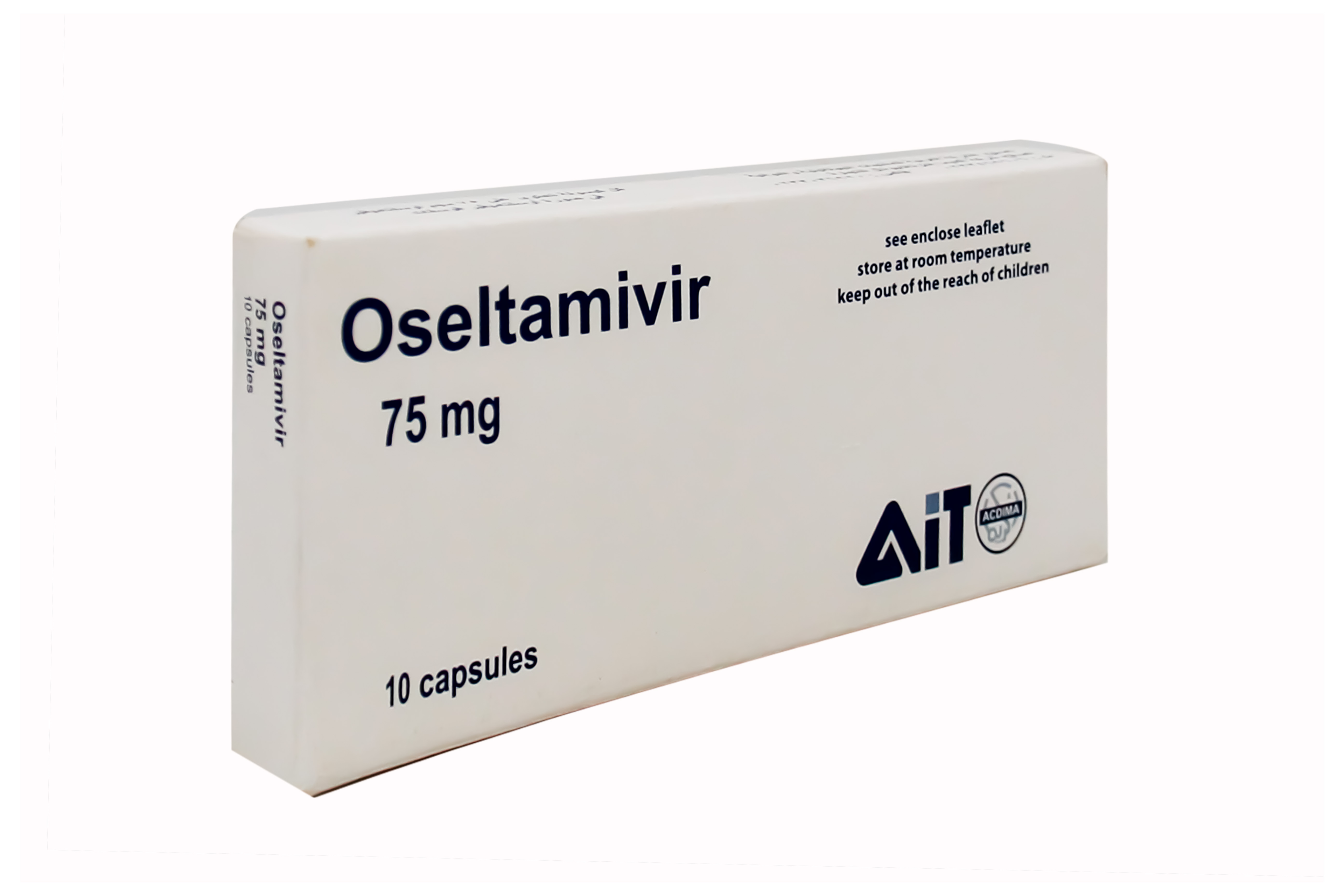 Oseltamivir 75 mg 10 capsules