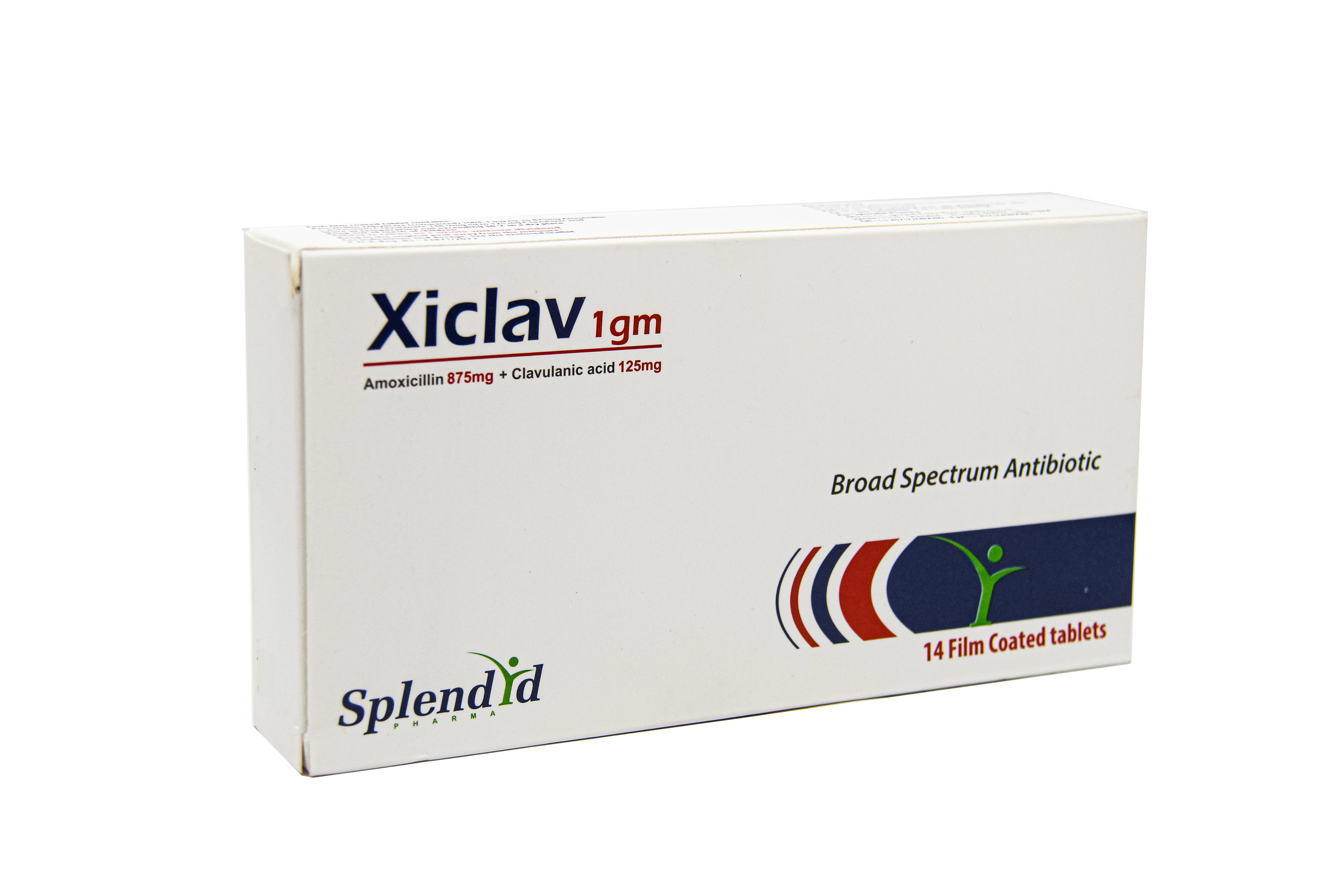 Xiclav 1 g 14 tablets